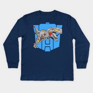 Grimlock Dinobot Kids Long Sleeve T-Shirt